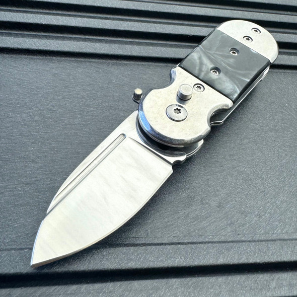 Mini Auto Swirl Pocket Knife