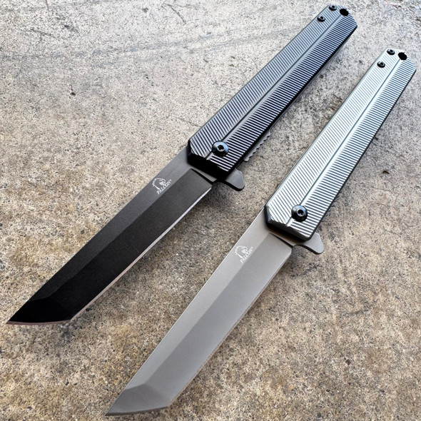 8.25" Tanto Falcon Spring Assisted Pocket Knife