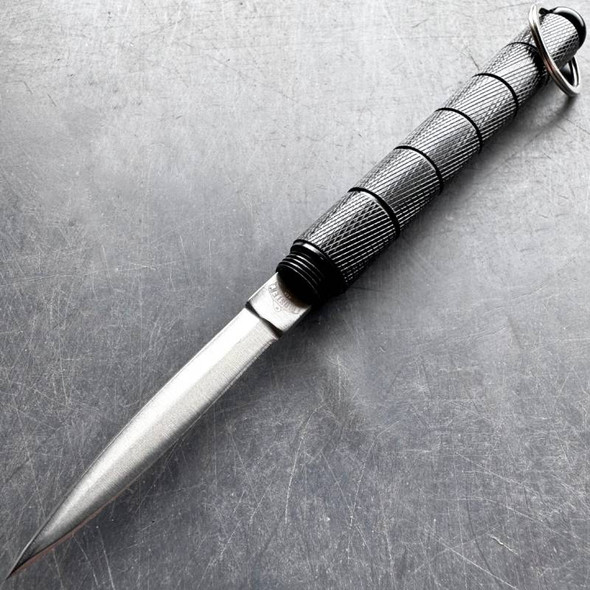 Kubotan Knife w/ Key Ring Black