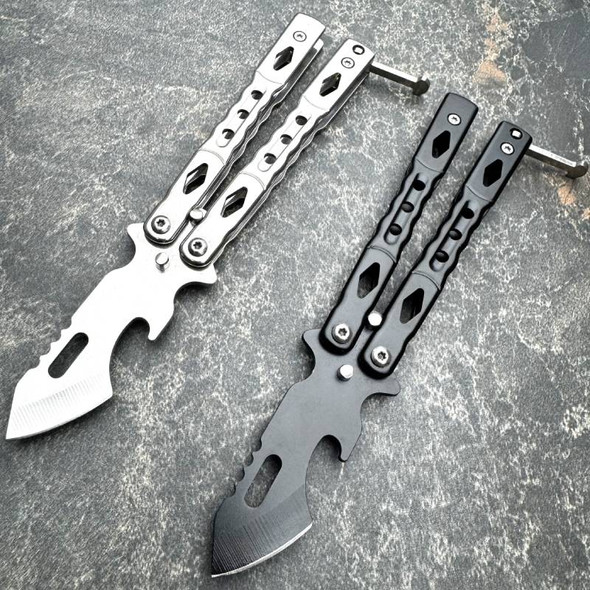 5.75″ Shark Balisong Butterfly Knife Bottle Opener