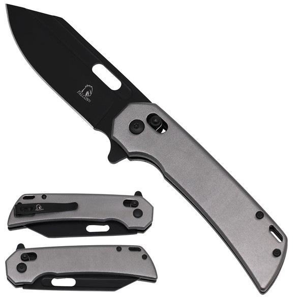 8.25" Drop Point Pocket Knife