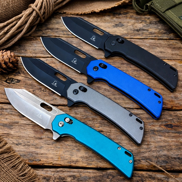 8.25" Drop Point Pocket Knife