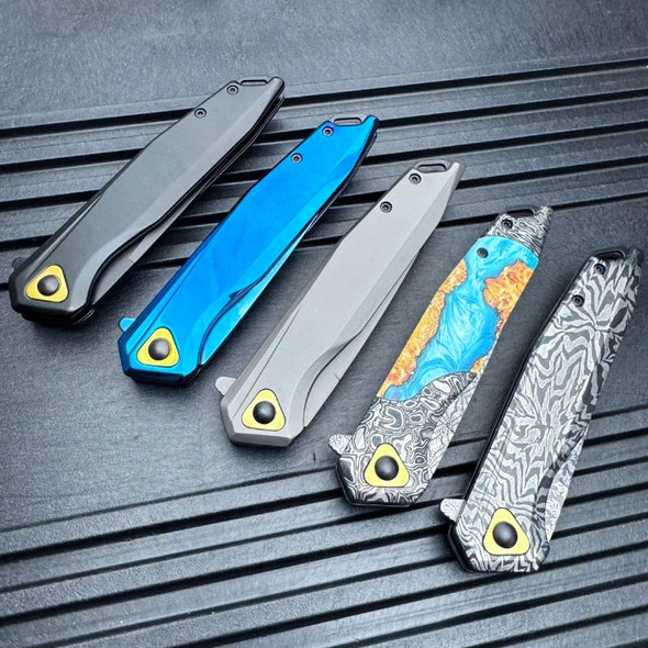 8.25" Spring Assisted Pocket Knife