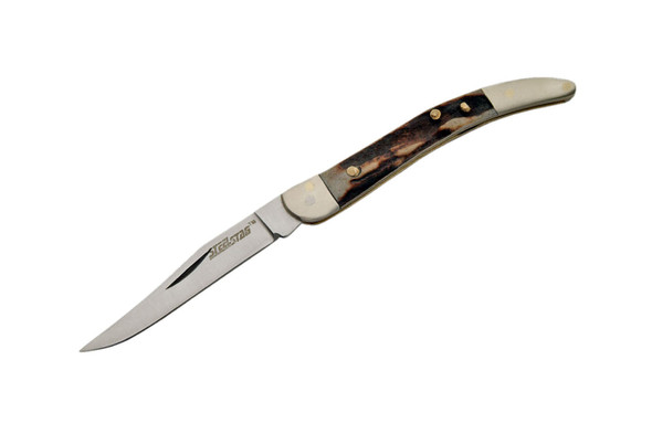 Steel Stag Toothpick Hunting Pocket Knife