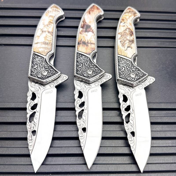 Wilderness Collectible Framelock Pocket Knife