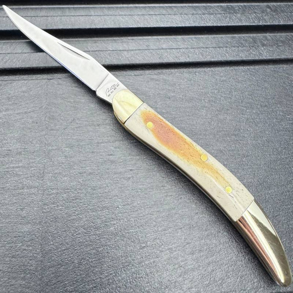 Rite Edge Bone Handle Toothpick Manual Folding Pocket Knife