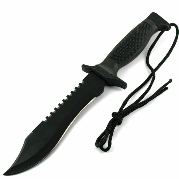 12" Military Bowie Fixed Blade