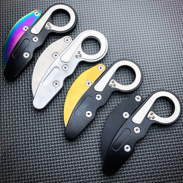 Self Defense Quick Folding Karambit Knife