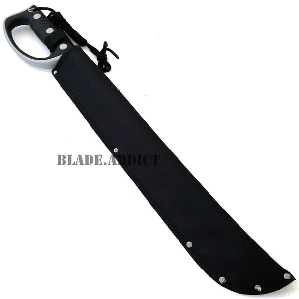 24" JUNGLE MACHETE HUNTING KNIFE MILITARY TACTICAL SURVIVAL SWORD NINJA