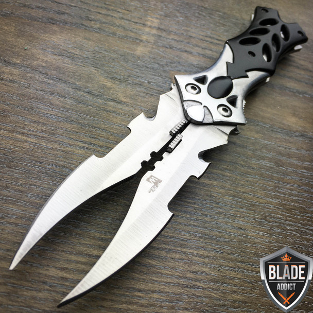 8.5" Dual Blade Fantasy Pincher Knife