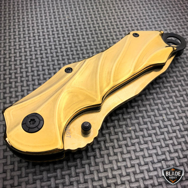 Tactical Spring Assisted OpenCamping  Folding Pocket Knife Blade NEW