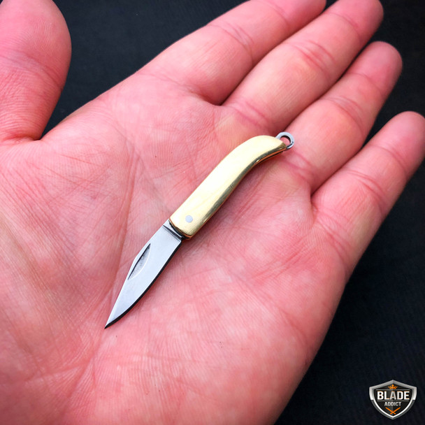 World's Smallest Working Folding Pocket Knife Mini