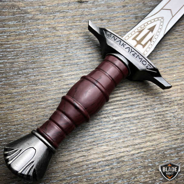 Dark Assassin Medieval Trinity Trident Fixed Blade Renaissance Dagger Knife NEW