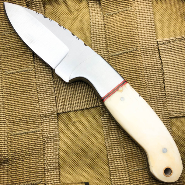 7.5" Skinner Knife Hunting Survival Fixed Blade Camping Tactical Full Tang NEW