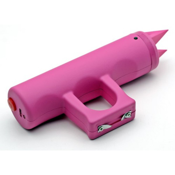 SPIKED JOGGER STUN GUN WITH ALARM AND USB CHARGER