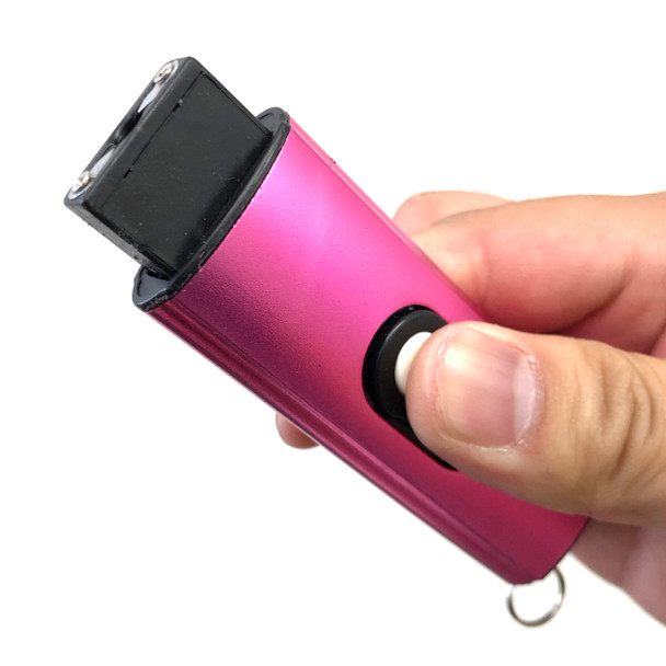 Mini USB Tactical Flashlight Stun Gun Keychain