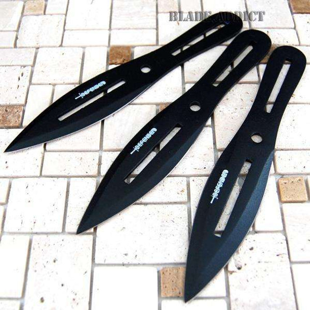 8PC Outdoor Camping Survival Tactical Hunting Axe Fixed Blade Karambit Knife SET