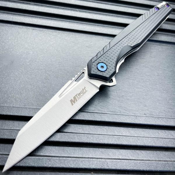 8" M-Tech Everyday Carry Sharp Spring Assisted Open Folding Pocket Knife Blade