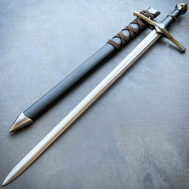 23" Templar Crusader Medieval Sword Scabbard Historical Fantasy