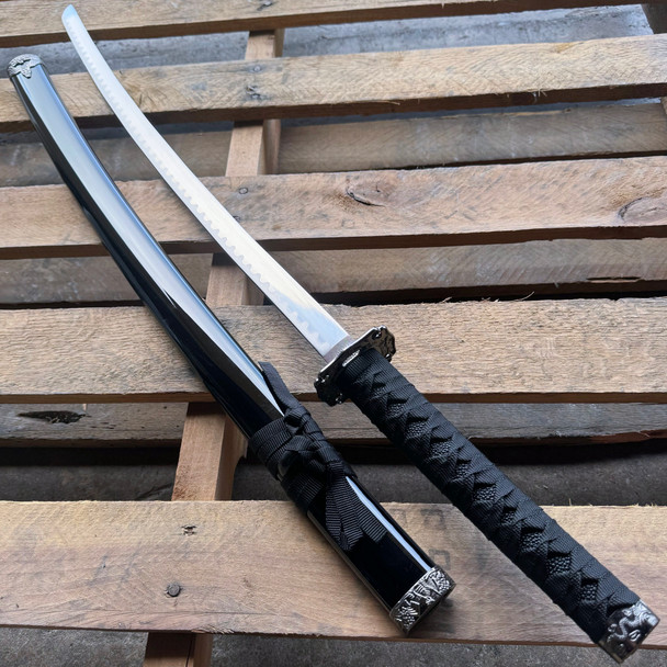 40" Samurai Ninja Bushido Katana Japanese Sword Carbon Steel Blade w/ Scabbard