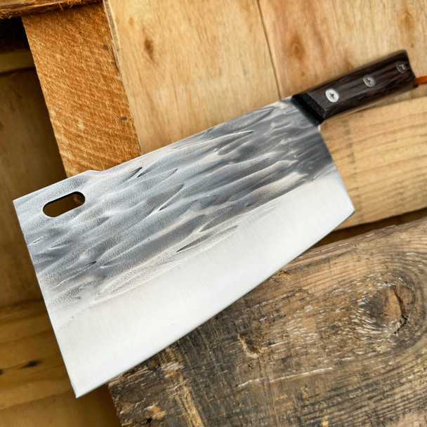Duan Da Chef Cleaver Knife w/ Wood Handle