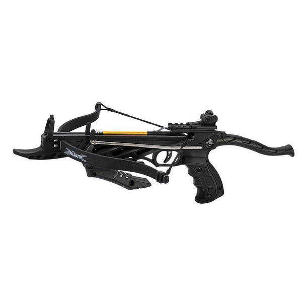 ARCHERY Hunting 80 LB Black Pistol Gun CROSSBOW Self Cocking w/ 3 ARROW BOLTS