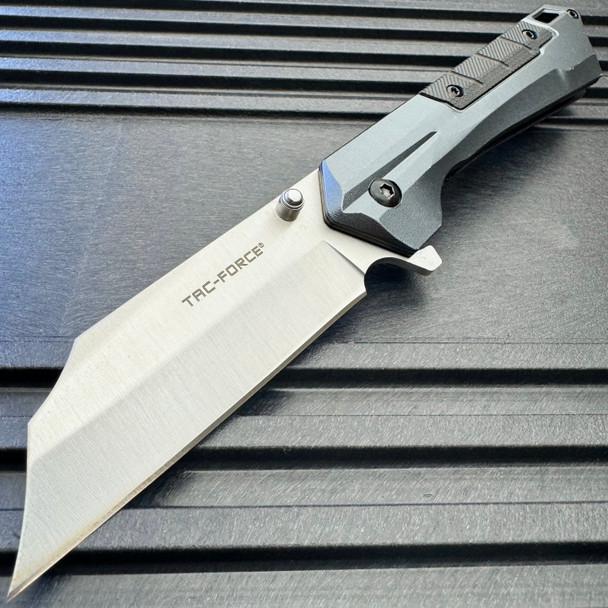 8" Tac Force Cleaver Spring Assisted Pocket Knife