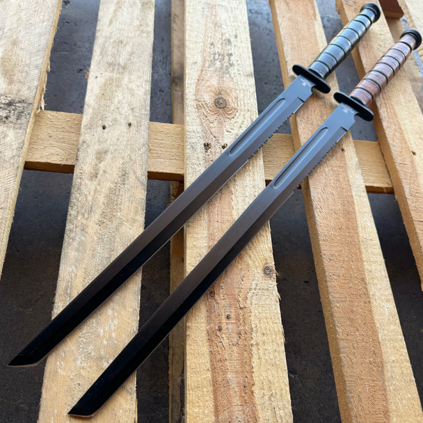 Snake Eye Tactical Ninja Combat Sword Tanto Style Blade