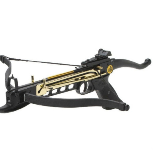 80 LB ARCHERY HUNTING Gun SELF COCKING PISTOL CROSSBOW W/ ARROWS BOLTS