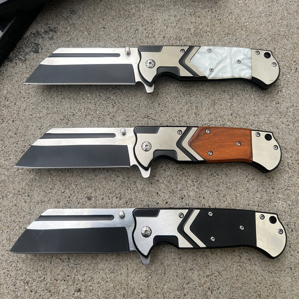 8.5" Cleaver Pocket Knife