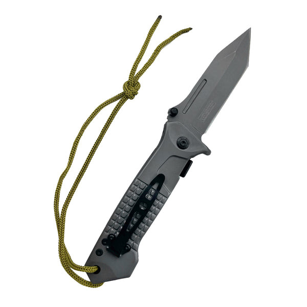 8.75" Outdoor Survival Tanto Blade Pocket Knife