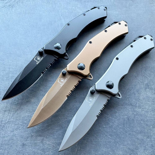 HEAVY DUTY Tactical Spring Assisted Open Pocket Knife