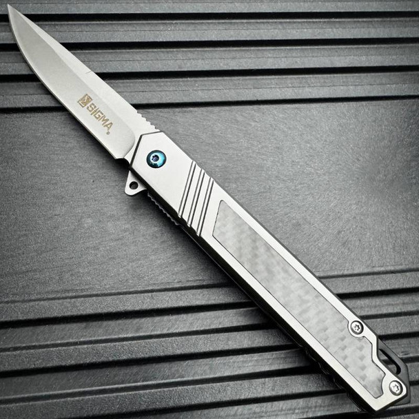 Sigma Ball Bearing Gray Pocket Knife