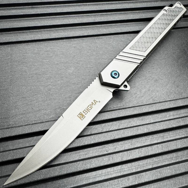 Sigma Ball Bearing Gray Pocket Knife