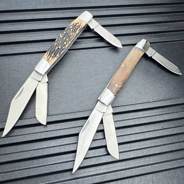 4" Closed Stockman Folding Knife