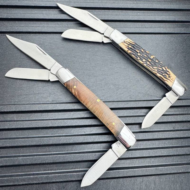 4" Closed Stockman Folding Knife