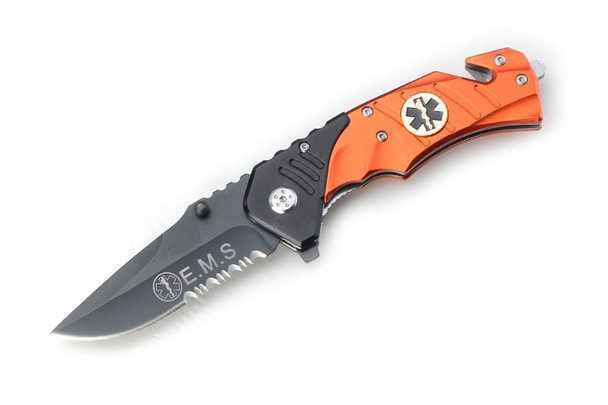 EMS EMT Rescue Pocket Knife