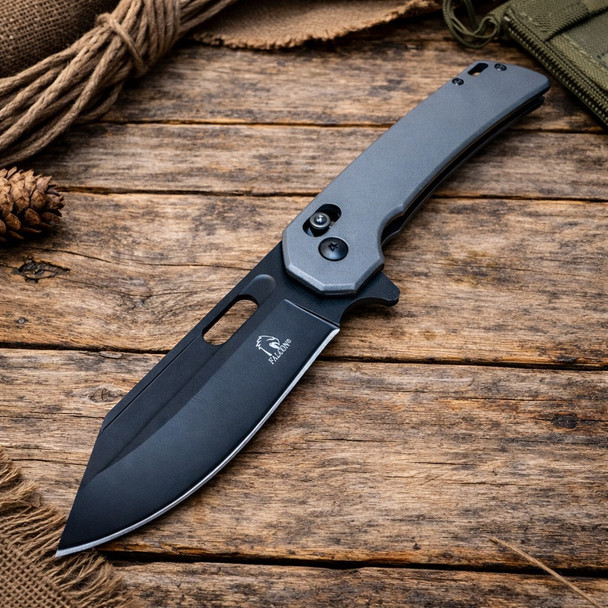 8.25" Drop Point Pocket Knife