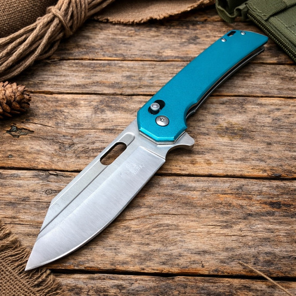 8.25" Drop Point Pocket Knife