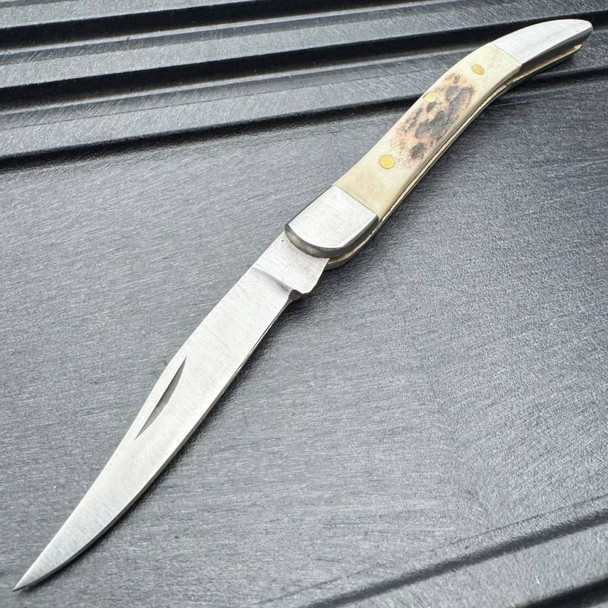 Steel Stag Toothpick Hunting Pocket Knife