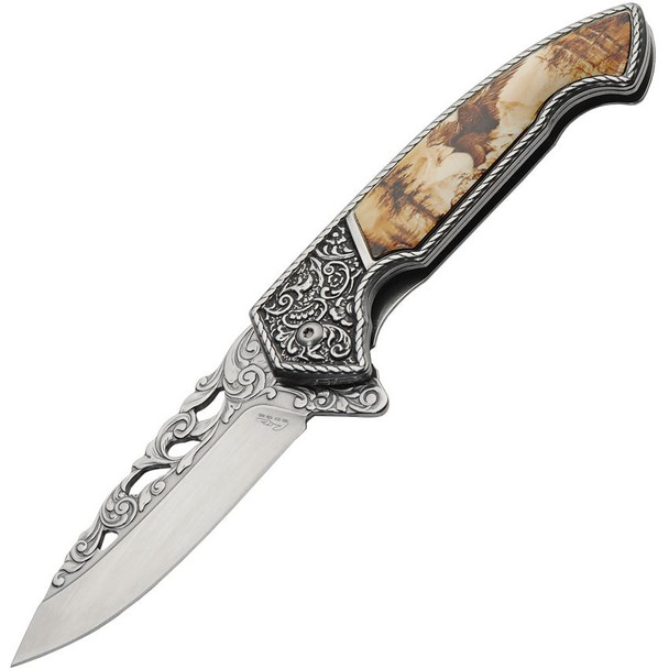 Wilderness Collectible Framelock Pocket Knife