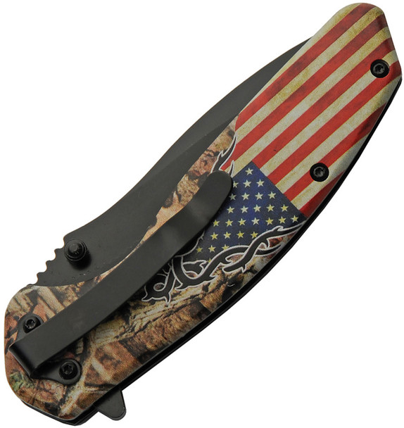USA Forest Pocket Knife