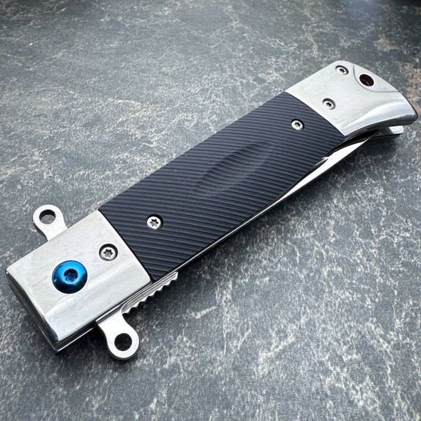 Black Ball Bearing Pocket Knife