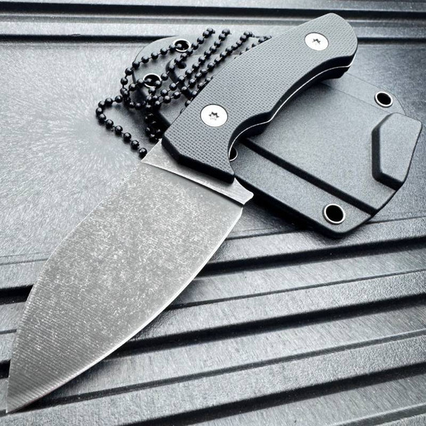 Military Combat Tactical EDC Neck Knife