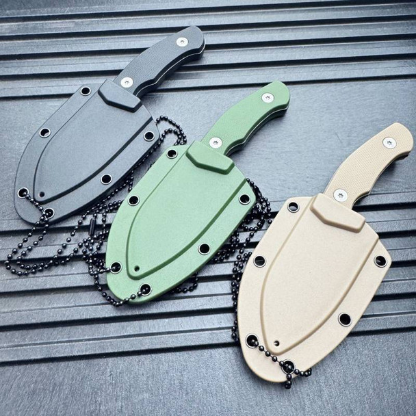 Military Combat Tactical EDC Neck Knife