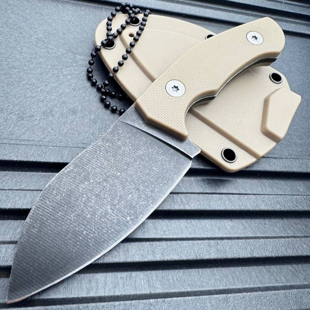 Military Combat Tactical EDC Neck Knife