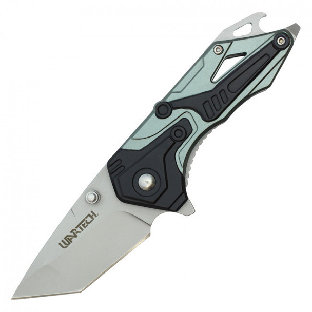 6.5" Wartech Spring Assisted Bottle Opener Pocket Knife