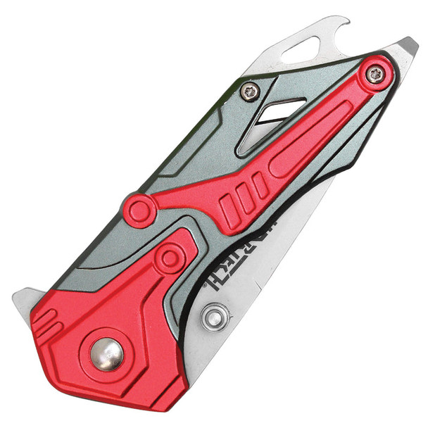 6.5" Wartech Spring Assisted Bottle Opener Pocket Knife