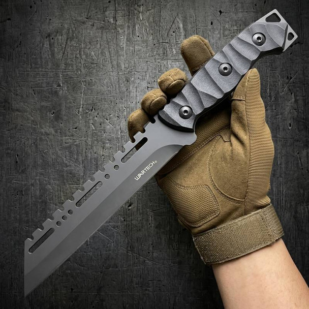11" Fixed Blade Hunting Knife Cleaver