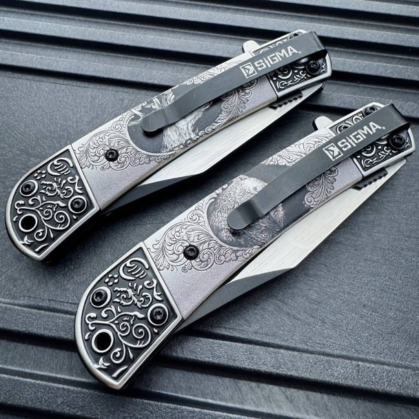 Classic Gentleman Pocket Knife (Deer or Bear)
